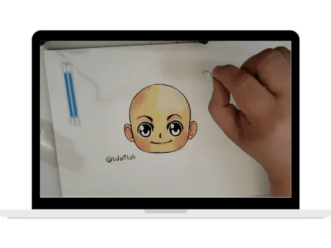 Como desenhar chibi - Olhos